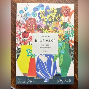 Wooden puzzle - Kitty McCall, Blue Vase